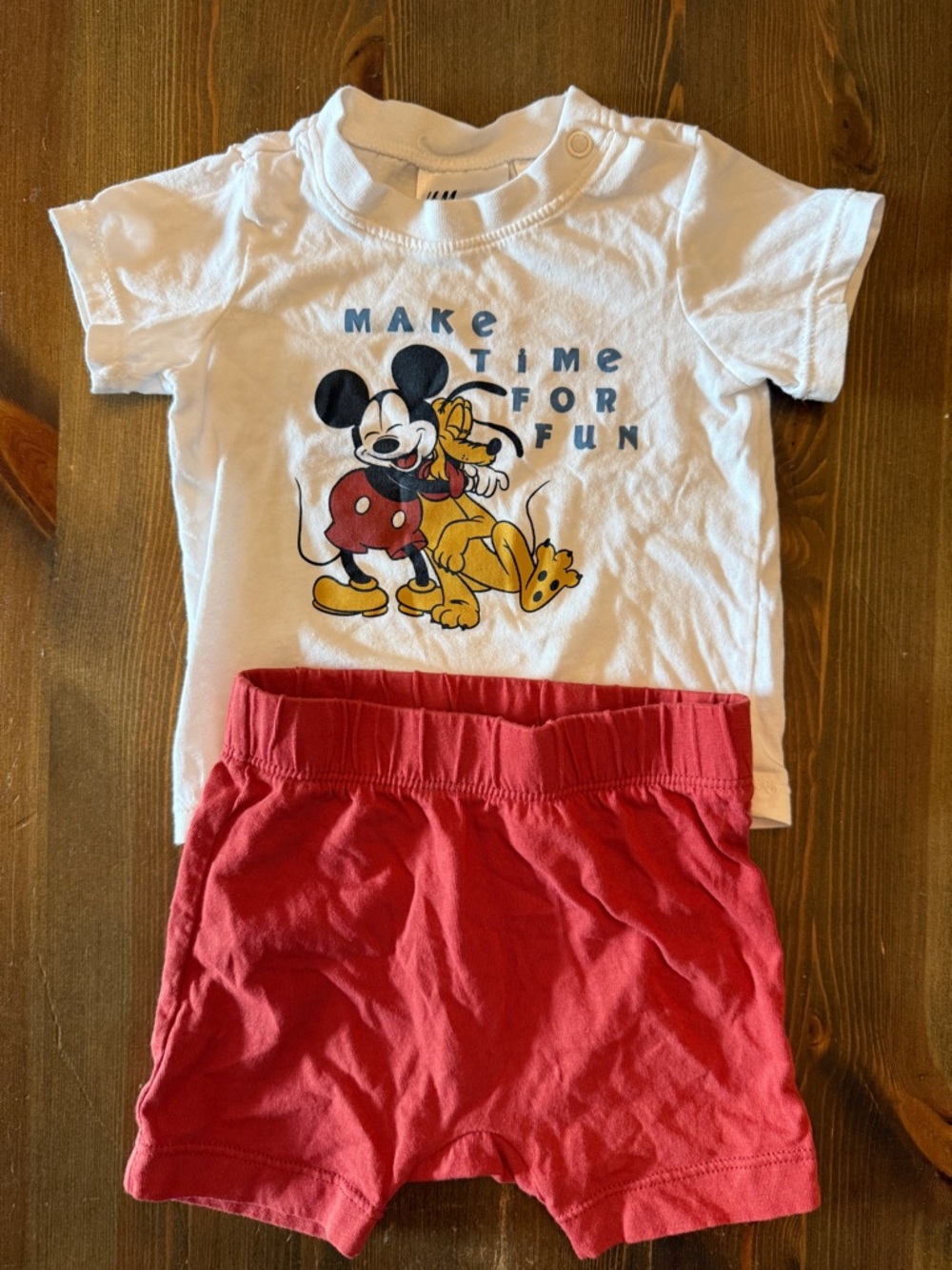 H&M Disney Infant Mickey Mouse Set (3M)